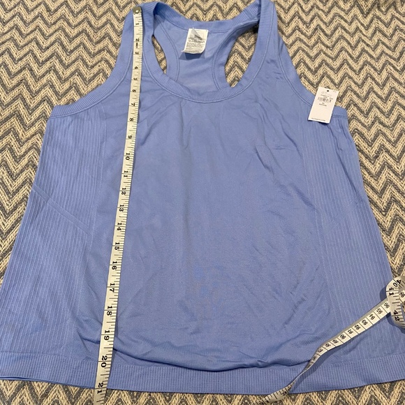 Old Navy Go-Dry Seamless Purple-Blue Racerback Tank Sz XL Petite - Picture 8 of 8
